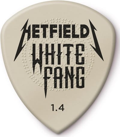 Jim Dunlop PH122P140 Hetfield White Fang plectrum 1.40 mm - 6-pack