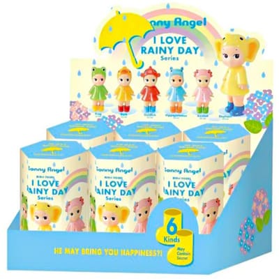 S Angle Ik Hou Van Regenachtige Dag Serie Blind Box Schattig Mini Figuur Anime Karakter Poppenmodel Decoratie Speelgoed Kinderen Cadeau Verrassingsdoos