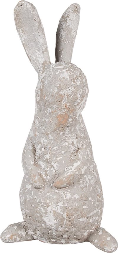 Clayre & Eef Beeld Konijn 31 cm Beige Polyresin