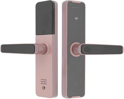 Intelligent Deurslot - Smart Lock - Veilige Toegang - 5-in-1 Ontgrendeling - 35-50 mm Deurdikte - Roségoud
