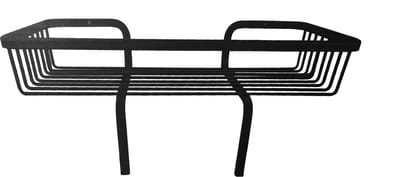 Toilet Opbergrek Zwart – Met Zuignappen – Voor op WC-reservoir - 3BMT®