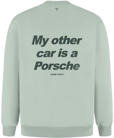 Pure Path My Other Car Sweater Army Green (25030309 - 10)