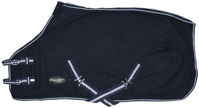 Pagony Mini Fleecedeken - Paardendeken - Maat: 155 - Donkerblauw - Polyamide