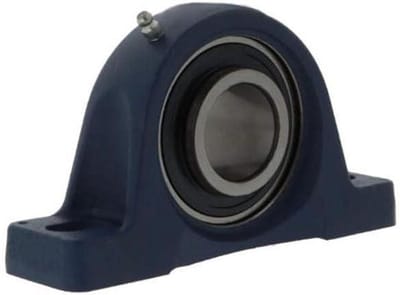 Looprooster - Lagerblok - Machineonderhoud - Gegoten Ijzer - 232 kg - Zilver