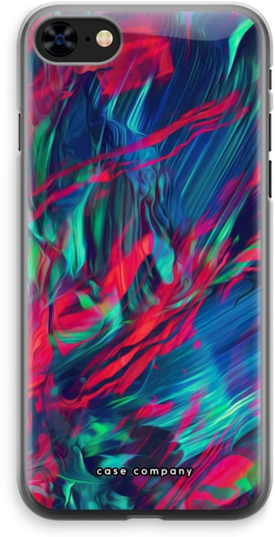 Case Company® - Hoesje geschikt voor iPhone 8 hoesje - Pilgrims Of The Sea - Soft Cover Telefoonhoesje - Bescherming aan alle Kanten en Schermrand