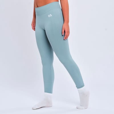 Euphoria Sportlegging Dames - Sportkleding Dames - Sportbroek Dames - Yoga Broek Dames - Groen - Maat S