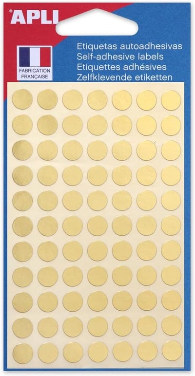 308 Ronde Sluitstickers - Plakpunten met Sterke Lijm - Geschikt voor Thuis en Kantoor