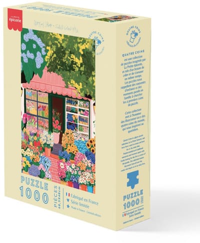 La Petite Epicerie 1000 Stukjes PUZZLE “FLORAL SHOP" 735g 68.5x48cm kinderen en volwassenen