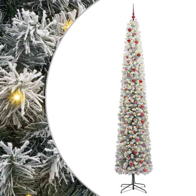 vidaXL - Kunstkerstboom - Groen - 300 - cm - PVC - en - Staal - en - Kunststof
