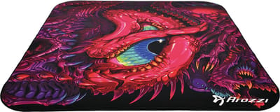 Arozzi Zona Square Vloerbeschermer voor Bureaustoel - Anti-slip - 116 x 116 cm - Crawling Chaos