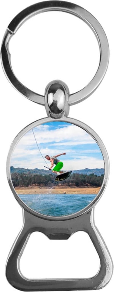 Bieropener Glas - Wakeboarden