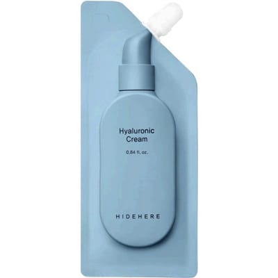 HIDEHERE – Hyaluronzuur Gezichtscrème 25ml – Koreaanse Skincare met Anti-Rimpel & Verhelderend Effect – Diepe Hydratatie