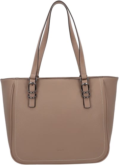 Gabor schoudertas Galinna Zip Shopper Taupe
