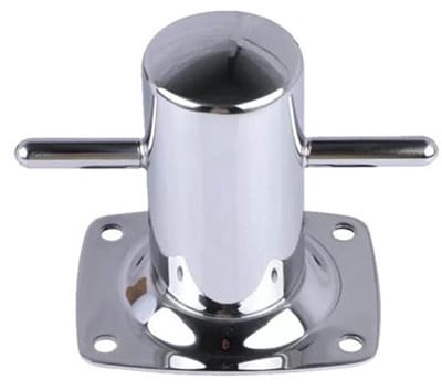Hollex RVS Bolder op Plaat Ø80 x 172 mm