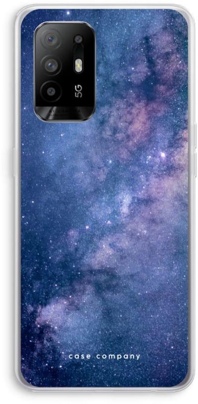 Case Company® - Hoesje geschikt voor Oppo A94 5G hoesje - Nebula - Soft Cover Telefoonhoesje - Bescherming aan alle Kanten en Schermrand