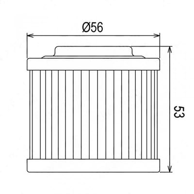 Filtre à huile Powerflux pour Moto VOGE 650 DS 2021 à 2024 Neuf