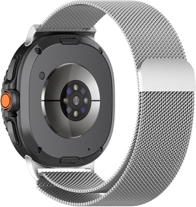 YONO Milanese Band geschikt voor Samsung Galaxy Watch 8 - 40/44mm - Classic - Zilver