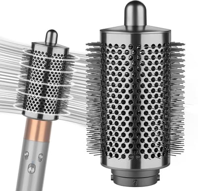 Grote ronde volumeborstel-accessoire geschikt voor Dyson Airwrap - Met lange, fijne haren om het haar vorm en meer volume te geven - Compatibel met HS01/HS05/HS08 - Stylingtool - Opzetstuk