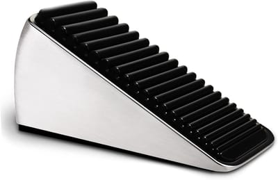 Zware Deurstoppers - Deurwig Deurblokkade - Deur Open Houden - Zinklegering en Siliconen - 66 cm Hoog - Zilver