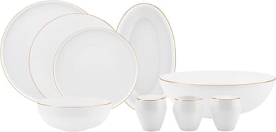 Karaca Streamline Meridian Gold 59-delig servies voor 12 personen