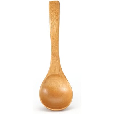 Natuurlijke Houten Pollepel Lange Steel Lepel Keuken Kookgereedschap Keukengerei (#01)
