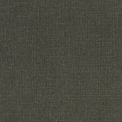 Uni kleuren behang Profhome 386942-GU vliesbehang hardvinyl warmdruk in reliëf licht gestructureerd in used-look mat zwart goud antraciet 5,33 m2