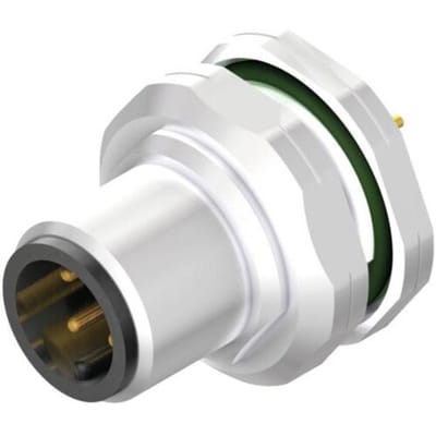 Weidmüller 2422100000 Sensor/actuator inbouwconnector M12 Aantal polen (sensoren): 4 Stekker, inbouw verticaal 10 stuk(s)