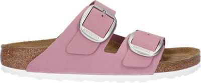 Birkenstock Arizona nubuck Big Buckle roze narrow sandalen dames (1022161)