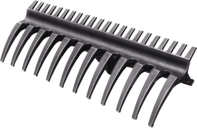 Hark en Cultivator - Gereedschap - Tuinonderhoud - Dubbelzijdig - 325 cm breed - Zwart