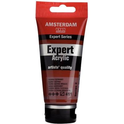 Amsterdam Expert Series Acrylverf - 75 ml - Sienna Gebrand 411   8712079289386   Verf