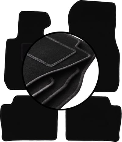Complete set veloursmatten voor: BMW 3 F30 sedan (2011-2018)