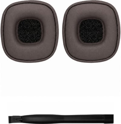 Set Oorkussens voor Marshall Koptelefoon - Major II Oorkussen - Major / Major II Bluetooth - Kunstleer met Traagschuim - Bruin