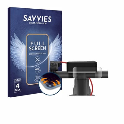 Savvies - Screenprotector voor Navee V50i Pro - Folie Beschermfolie transparant volledig dekking 4 Stuks