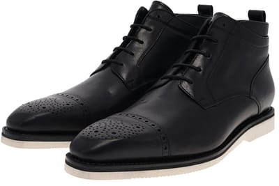 Sendra Sendra Boots 17325 Black Men's Lace-up Shoe - zwart - 42 EU