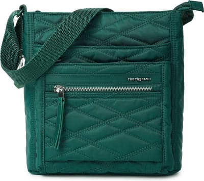 Hedgren Schoudertas Inner City Orva Crossover RFID New Quilt Varsity Green Groen