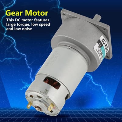 Gereedschapspakket DC Reductiemotor met Hoog Koppel 12V 24V 35W voor CW/CCW Toepassingen