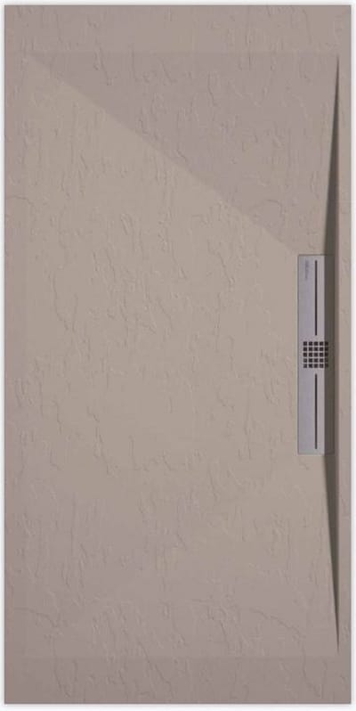 Sanifun douchebak Stone Side Sand Slate 900 x 800 S