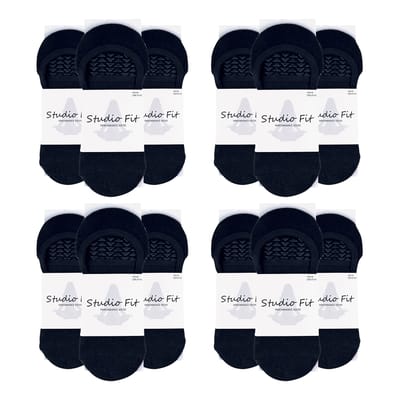 12 Paar Dames Anti-slip Ademend Yoga Sokken