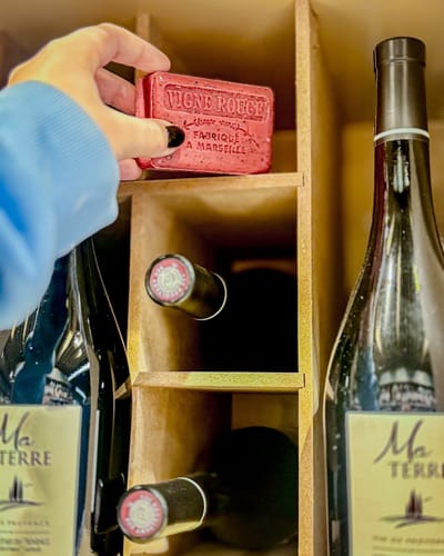 4x Savon de Marseille Zeep – Vigne Rouge, rode wijn – 100% Plantaardig – Handgemaakt in Frankrijk – 4 x 125g - franse zeep