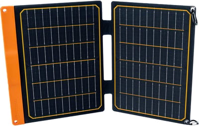 FlexSolar® S20 Zonnelader - Zonnepaneel - Draagbaar - Opvouwbaar - 20W - IP67 - Geschikt voor Kamperen, Outdoor, Reizen en Noodgevallen - Zwart