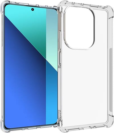 Coverup Hoesje - Geschikt voor Xiaomi Redmi Note 13 Pro 4G / Poco M6 Pro 4G Hoesje - Coverup TPU Back Cover met AirBag Corners - Transparant