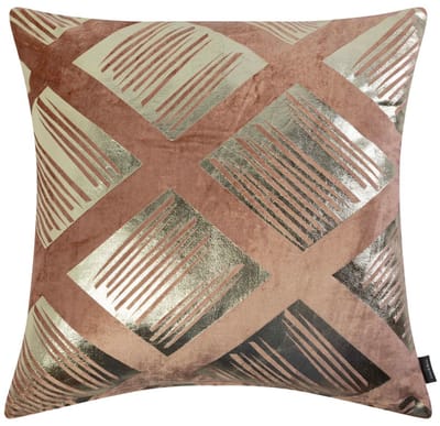 Kira Kussen perzik roze 45x45cm