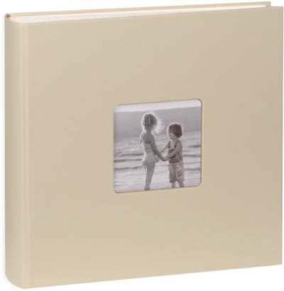 SecaDesign Fotoalbum Vita beige / zandkleur - 30x30 - 100 pagina’s - Fotoboek plakboek