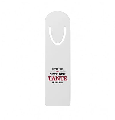 Hacebo® - geweldige tante metalen boekenlegger - Tante - liefste tante - verjaardagscadeau - verjaardag - cadeau voor tante - kado Bladwijzer boekenleggers - 12.7 cm x 3.2cm
