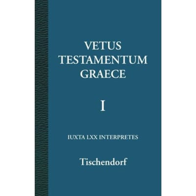 Vetus Testamentum Graece / 1 - C. Tischendorf