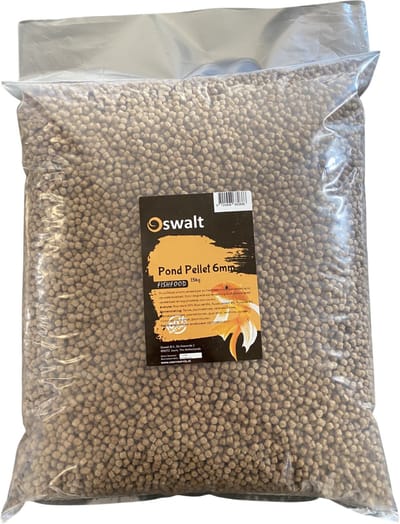 Oswalt Pond Pellet - Koivoer - Visvoer - 15kg - 6mm