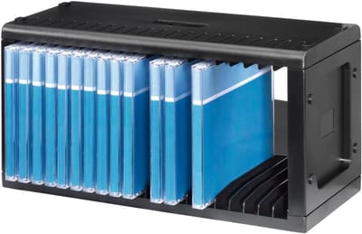 REN® Cd Opbergdoos - Cd Opbergsysteem - Cd Koffer - Zwart - 32cm x 14cm x 6cm