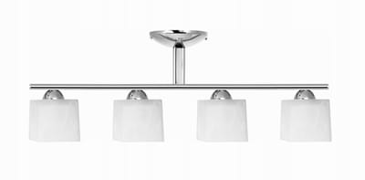 Kwadro Hanglamp Chroom 4x E27 - Stijlvolle Verlichting