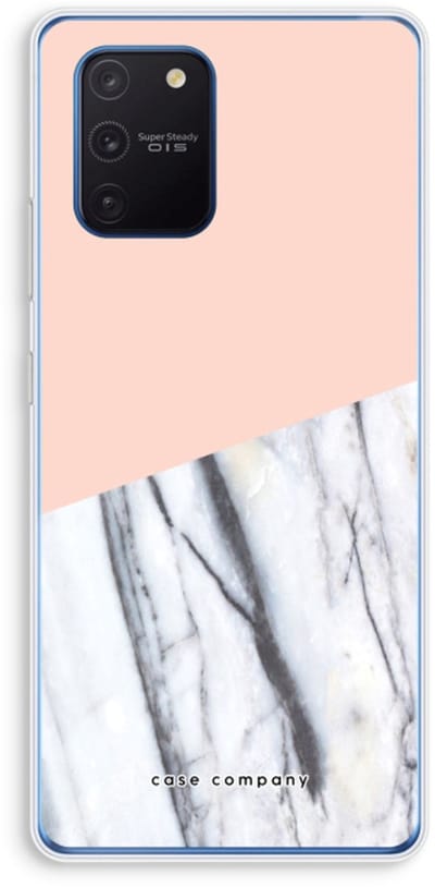 Case Company® - Hoesje geschikt voor Samsung Galaxy Note 10 Lite hoesje - A touch of peach - Soft Cover Telefoonhoesje - Bescherming aan alle Kanten en Schermrand