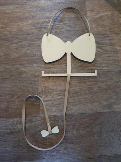 Haarstrikje - Opbergen van alle haarklipjes, haarbanden en elastieken - Haaraccessoires hanger - Speldjes - Haarband - Haarspeld houd